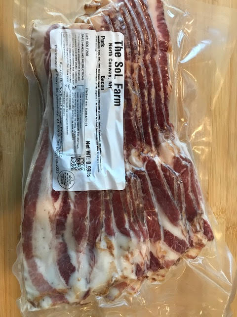 Smoked Bacon for sale at Spice of Life Farm