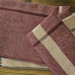 Filos Wool Throw (Red)