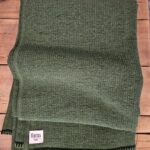 Picnic Wool Throw Green/Black