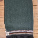 Akle Wool Throw Green